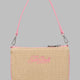 POCHETTE "PARISIENNE" MINI EFFETTO PAGLIA