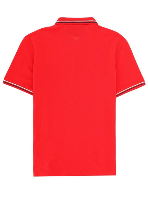 POLO CON PATCH LOGO