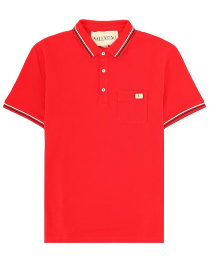 POLO CON PATCH LOGO