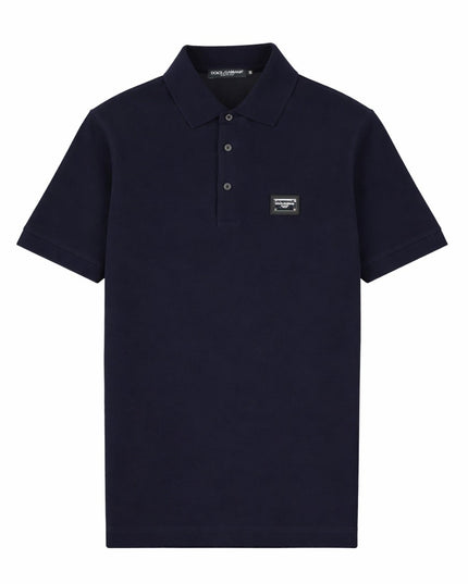 POLO CON PATCH LOGO