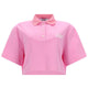 POLO CROP CON LOGO