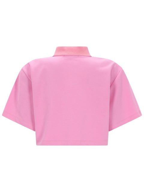 POLO CROP CON LOGO