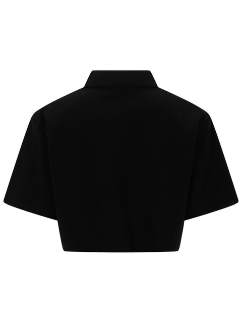 POLO CROP CON LOGO