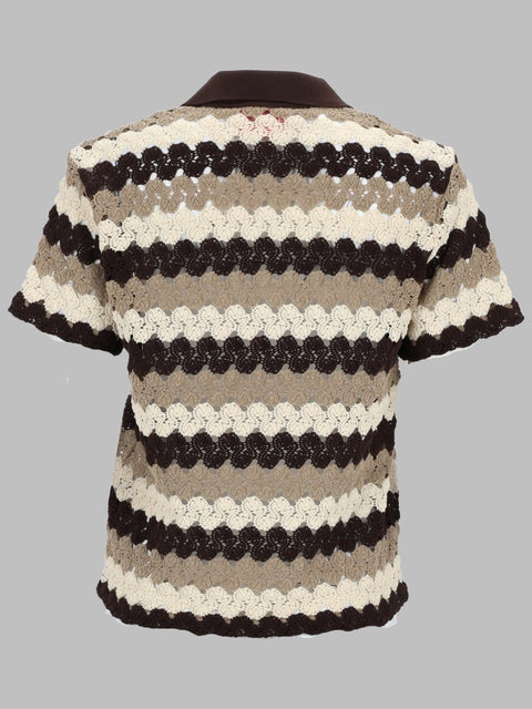 POLO IN COTONE CROCHET