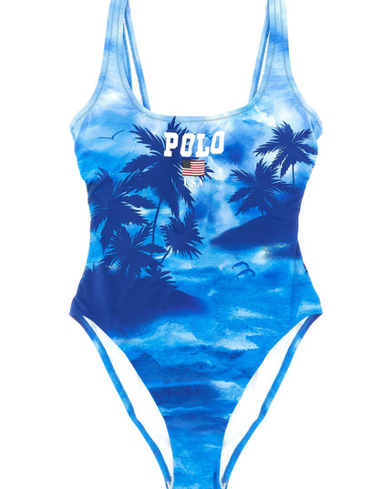 'Polo' one-piece swimsuit