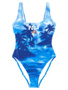 'Polo' one-piece swimsuit