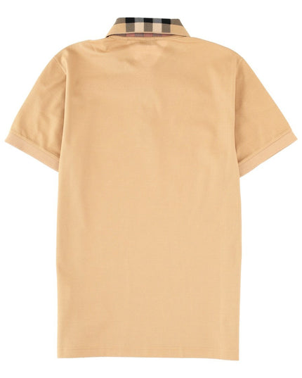 POLO SHIRT WITH "CHECK" COLLAR