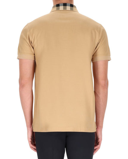 POLO SHIRT WITH "CHECK" COLLAR