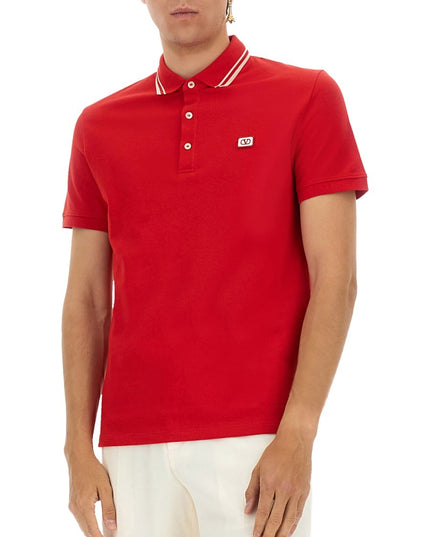POLO SHIRT WITH SIGNATURE VLOGO