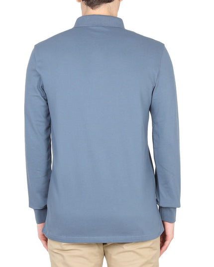 POLO WITH LOGO PATCH