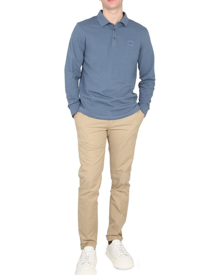POLO WITH LOGO PATCH