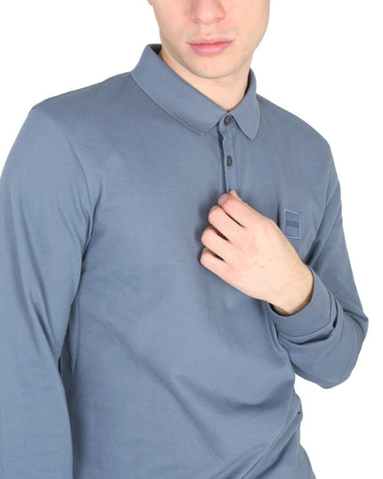 POLO WITH LOGO PATCH