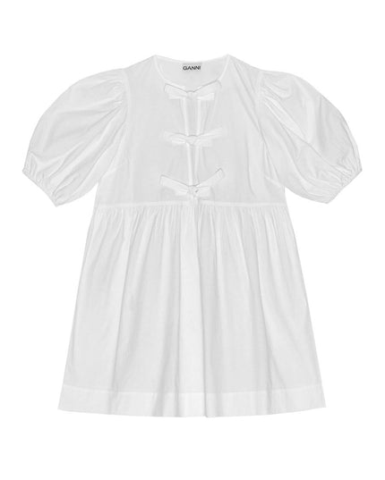 POPLIN MINI DRESS