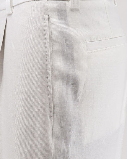 Port linen trousers