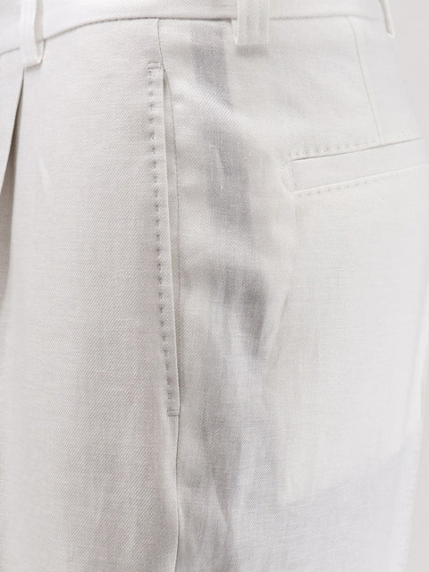 Port linen trousers