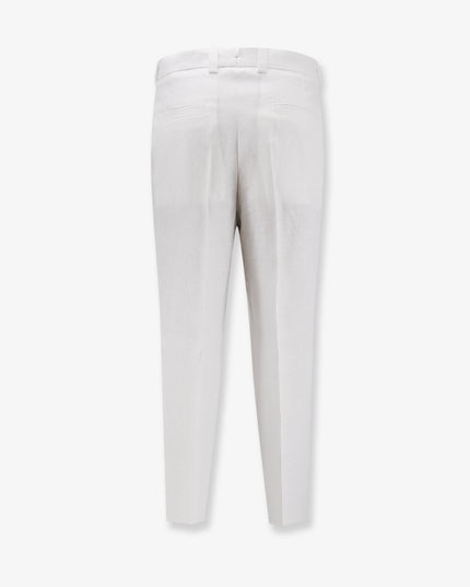 Port linen trousers