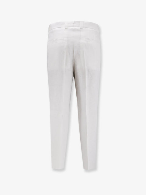 Port linen trousers
