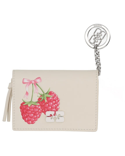 PORTACARTE CON STAMPA "RASPBERRY"