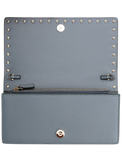 PORTAFOGLIO "ROCKSTUD" CON CATENA