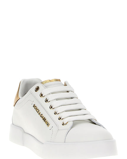 Dolce & Gabbana | Portofino Sneakers | Gold | Damen
