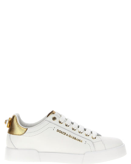 Dolce & Gabbana | Portofino Sneakers | Gold | Damen