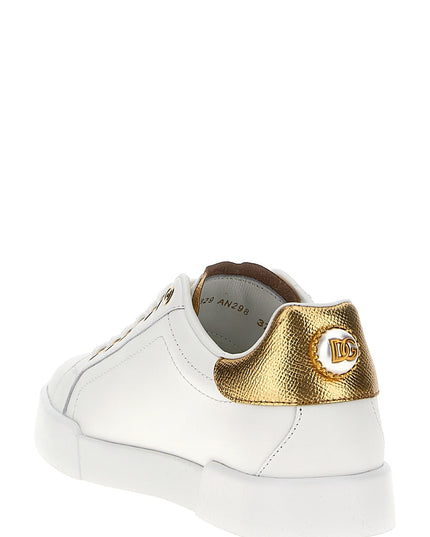 Dolce & Gabbana | Portofino Sneakers | Gold | Damen