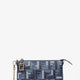 Pouch Baguette FF jacquard fabric shoulder bag
