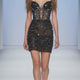 Schwarzes Mini-Partykleid TRIBECA: Pret-a-Porter Linie BYMANYC New York