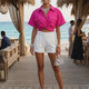 Damenbluse BELMONT Neue Kollektion IBIZA Summer – BYMANYC ® New York
