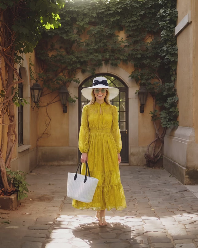 Damenkleid Shelter Island | New Collection The Hamptons | Gelb