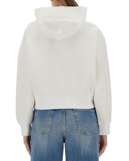 PRINTED COTTON HOODIE