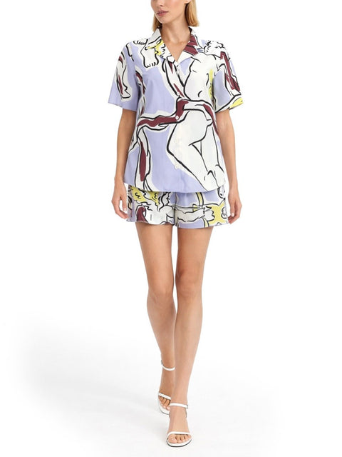 PRINTED SHORTS