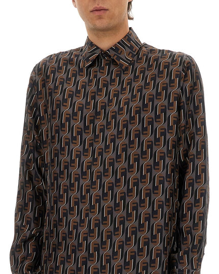 PRINTED SILK SHIRT