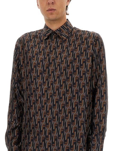 PRINTED SILK SHIRT