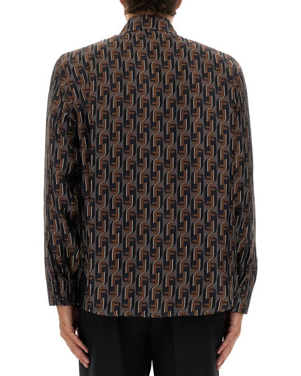 PRINTED SILK SHIRT
