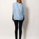 Printed silk twill shirt