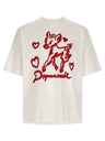 👕 Dsquared2 – Printed T-Shirt | Red