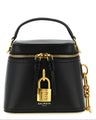 Balmain | Pulse Vanity Büffelleder-Handtasche | Schwarz