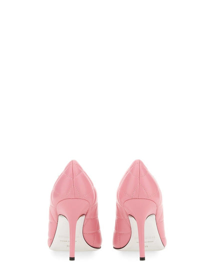 QUILTED LEATHER PUMPS