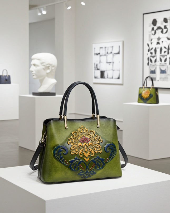 Damen Leder-Handtasche