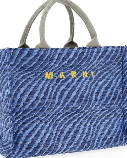 Raffia handbag