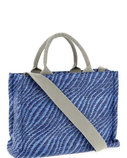 Raffia handbag