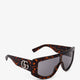 Rectangular acetate sunglasses