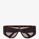 Rectangular acetate sunglasses