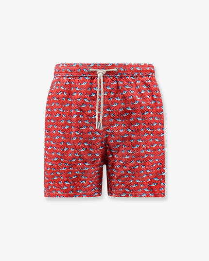 Recycled polyester swim trunks