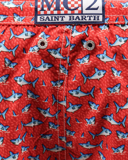 Recycled polyester swim trunks
