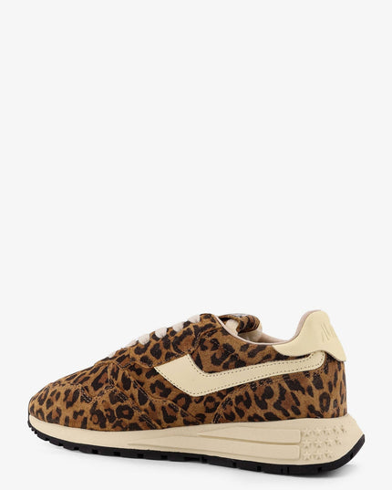 Reelwind Low animal print suede sneakers