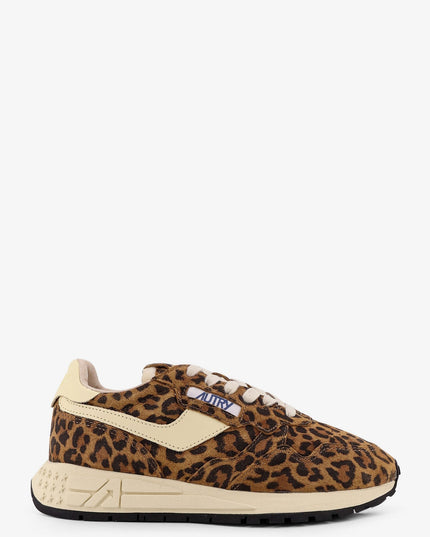 Reelwind Low animal print suede sneakers