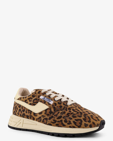 Reelwind Low animal print suede sneakers