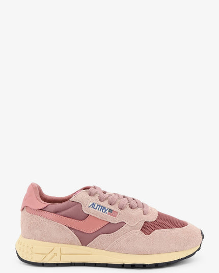 Reelwind Low mesh and suede sneakers with side logo